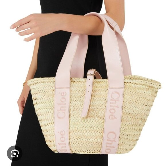 Chloe Basket Tote Bag "LIKE NEW" - Picture 15 of 16